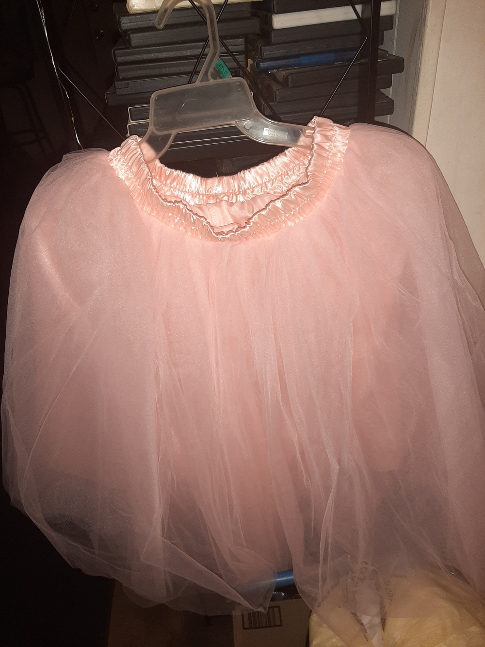 Soft Pink Tulle Petticoat Skirt Women